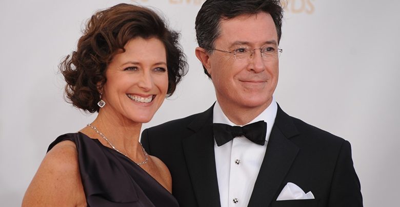 Soția, familia și copiii lui Stephen Colbert